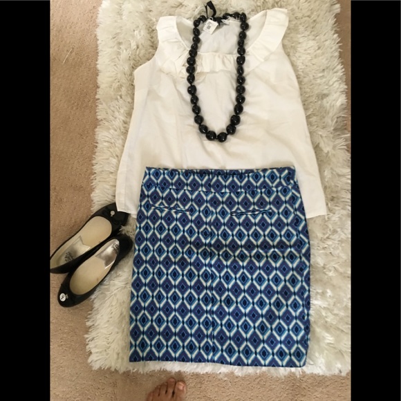 3/$25 DALIA COLLECTION -Blue/Purple/White Cotton Print - Picture 4 of 8